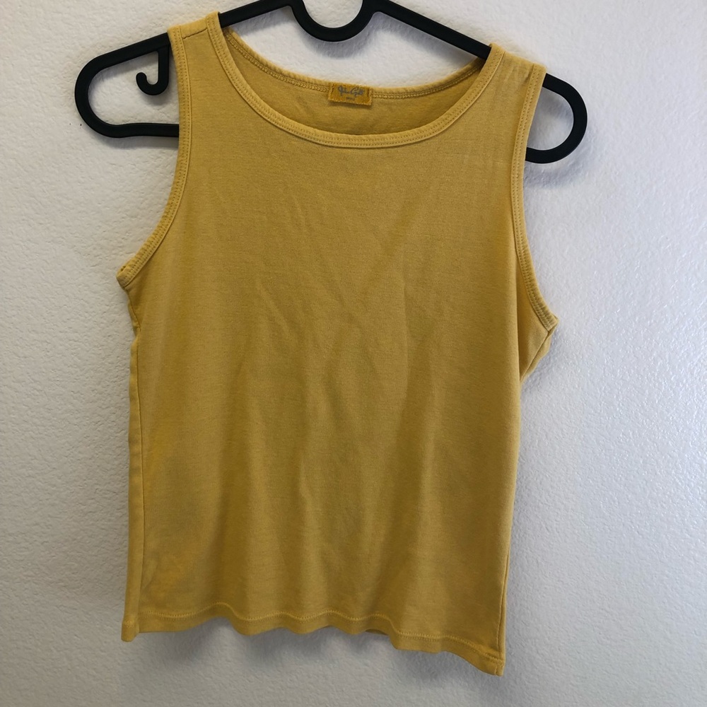 John Galt Cropped Tank Top